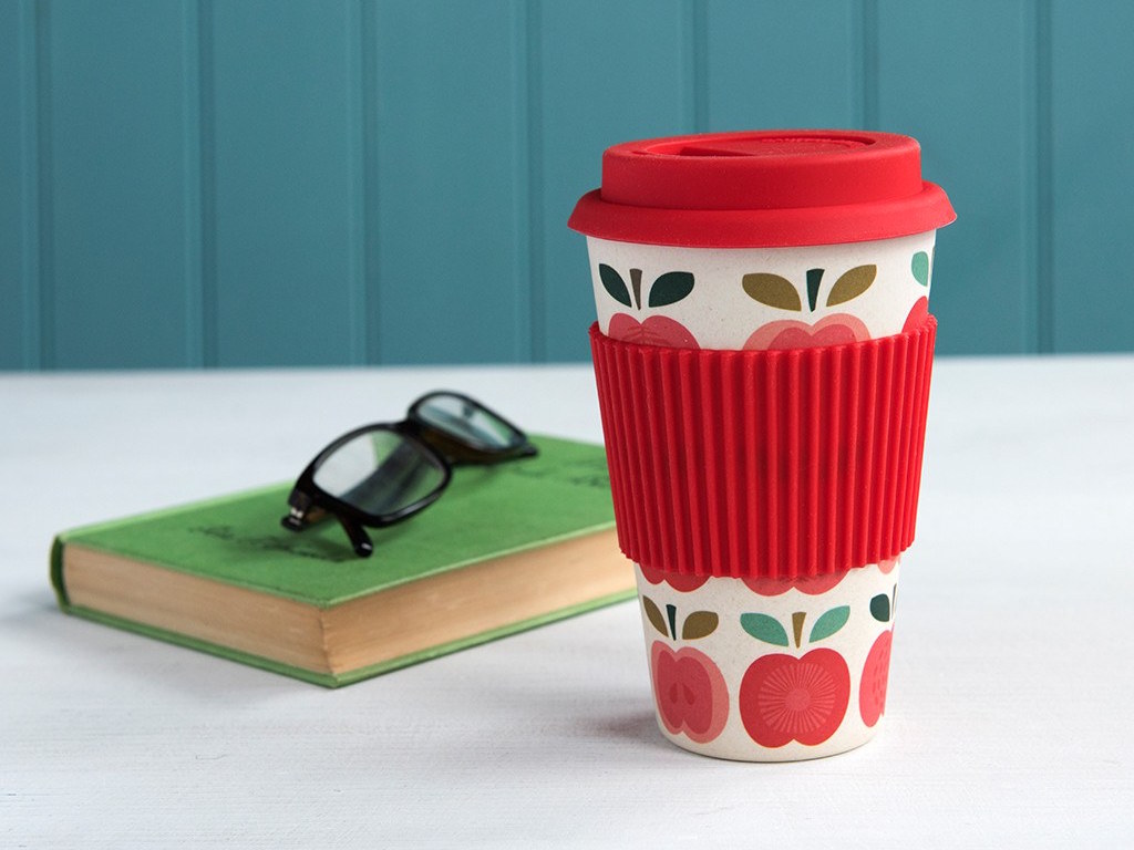 New Travel Reusable Bamboo Fibre Coffee Cup Eco-Friendly Coffee Mugs Drink  Cup