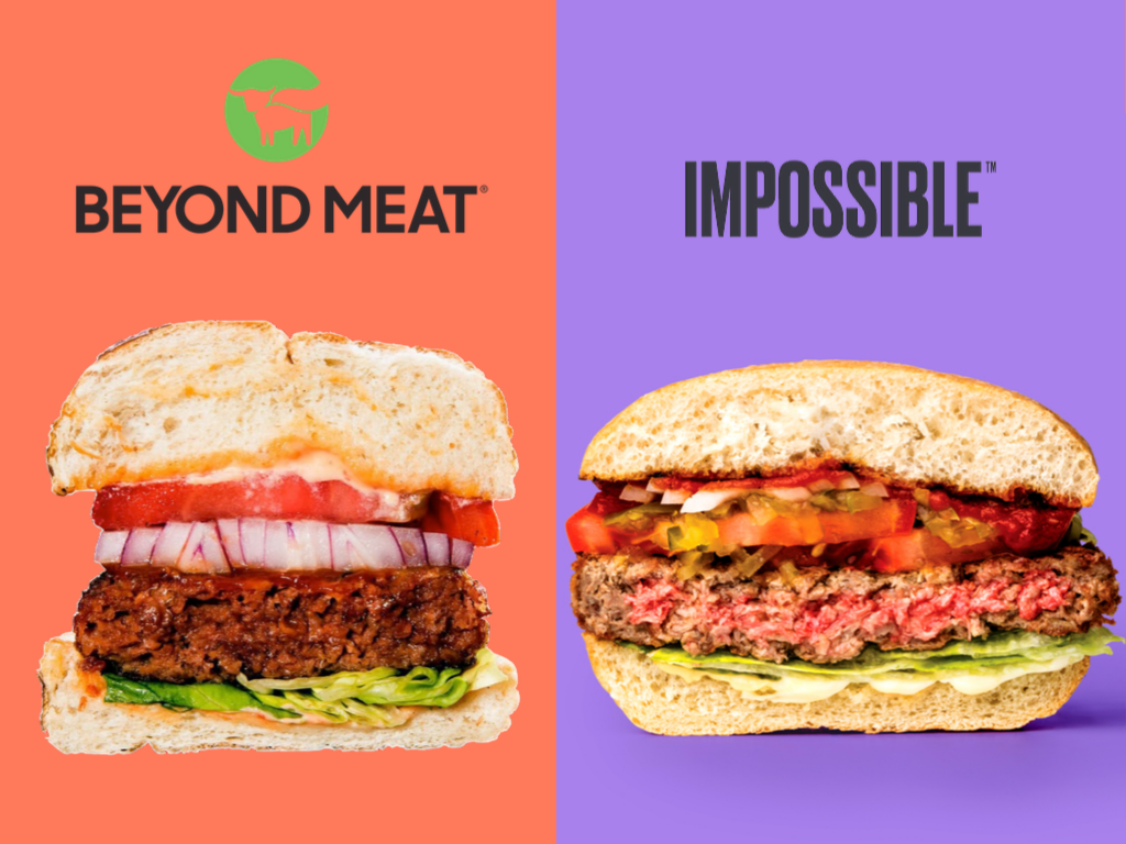impossible vs beyond burger ingredients