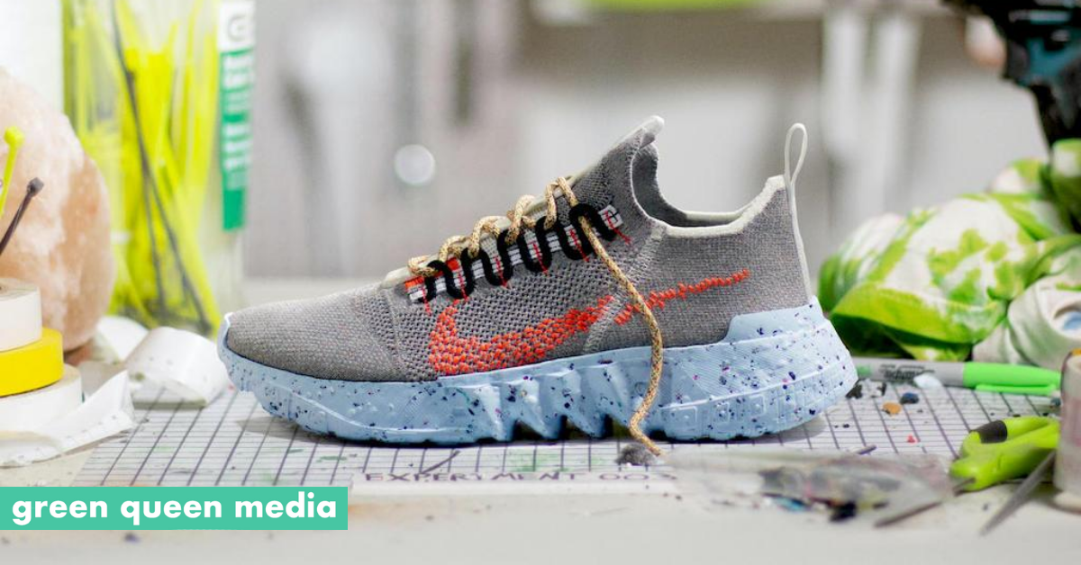 nike shoes made from recycled materials