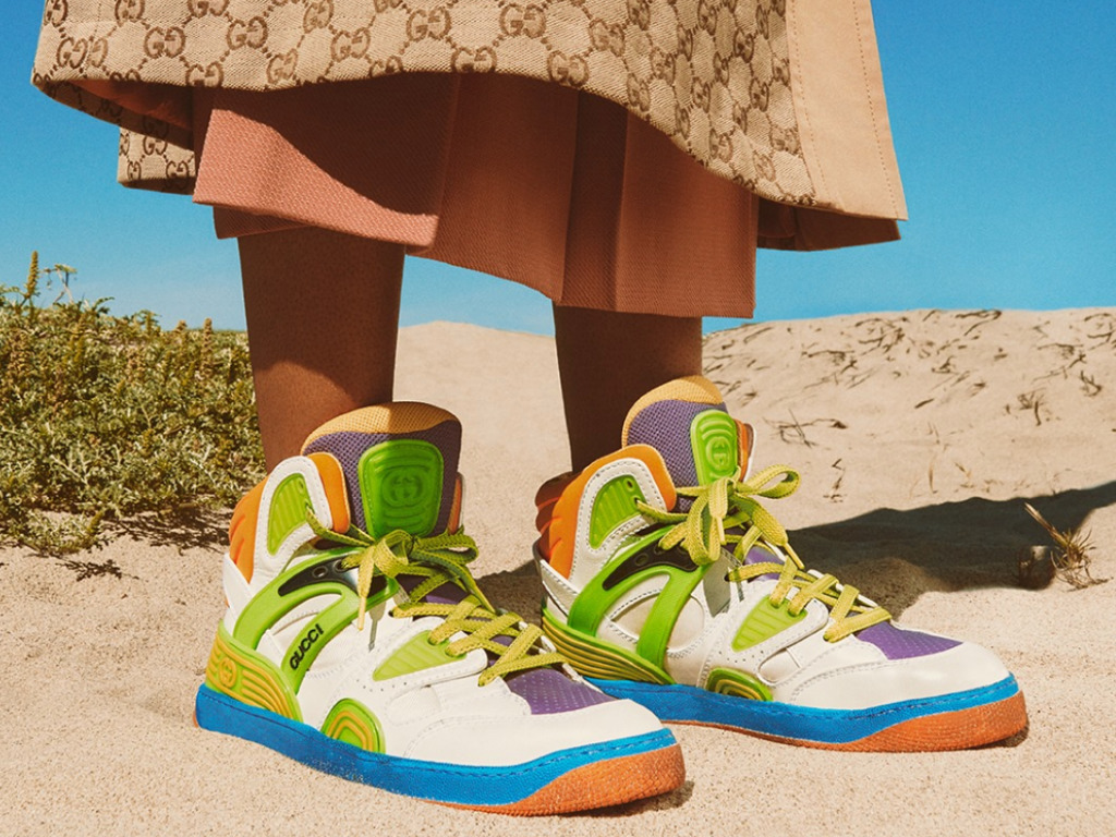 Gucci Just Dropped Its First Vegan Leather Sneaker Line Made from Wood Pulp