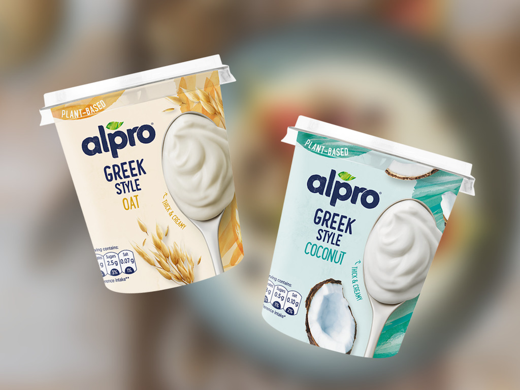 Alpro Launched New Vegan Oat and Coconut Greek Yogurts - Green Queen