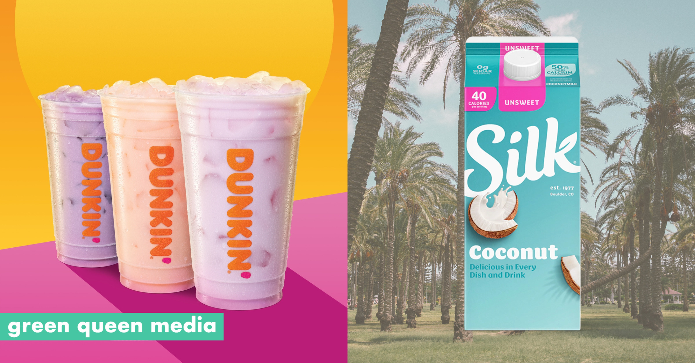 dunkincoconutmilkusnondairysalessocial Green Queen