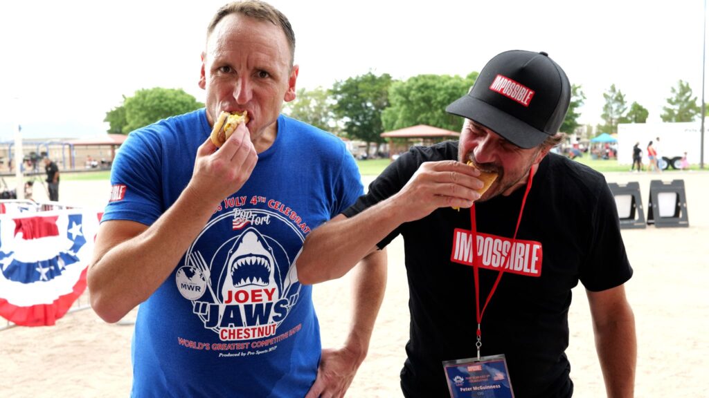 joey chestnut impossible foods