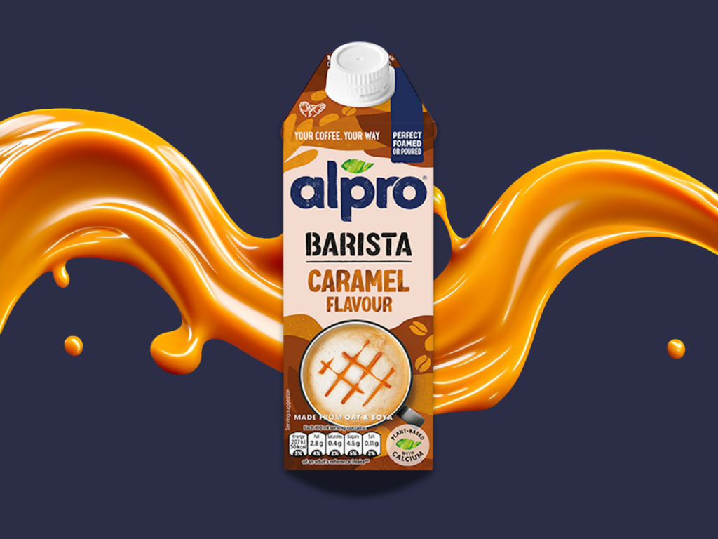 alpro barista caramel