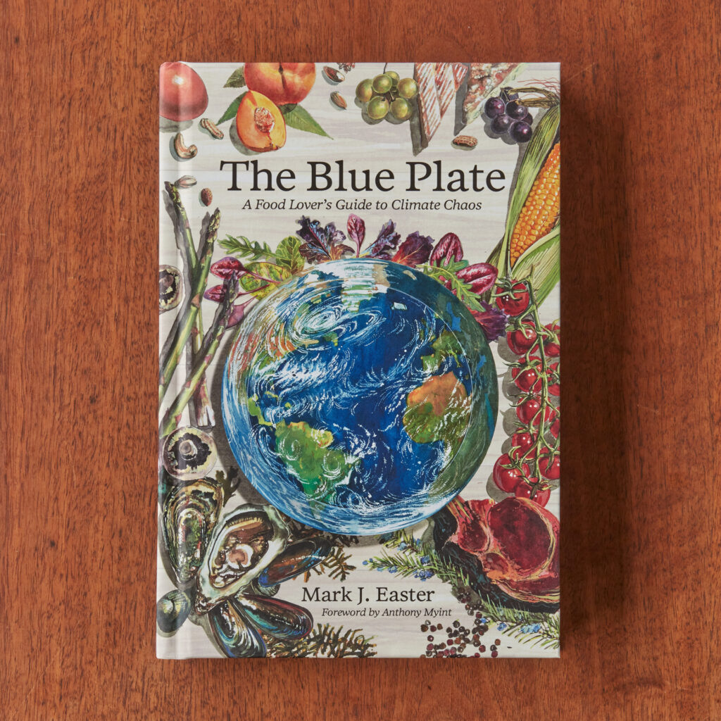 the blue plate