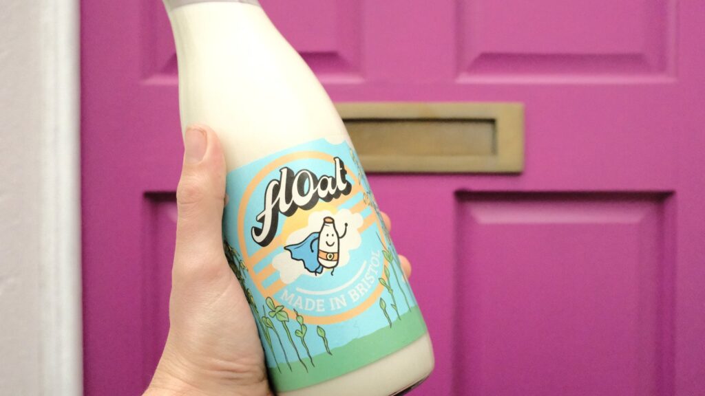 float oat milk