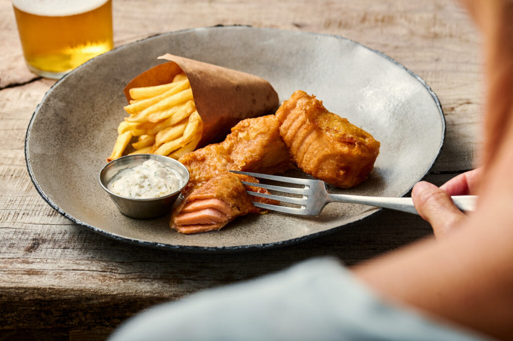 vegan fish and chips