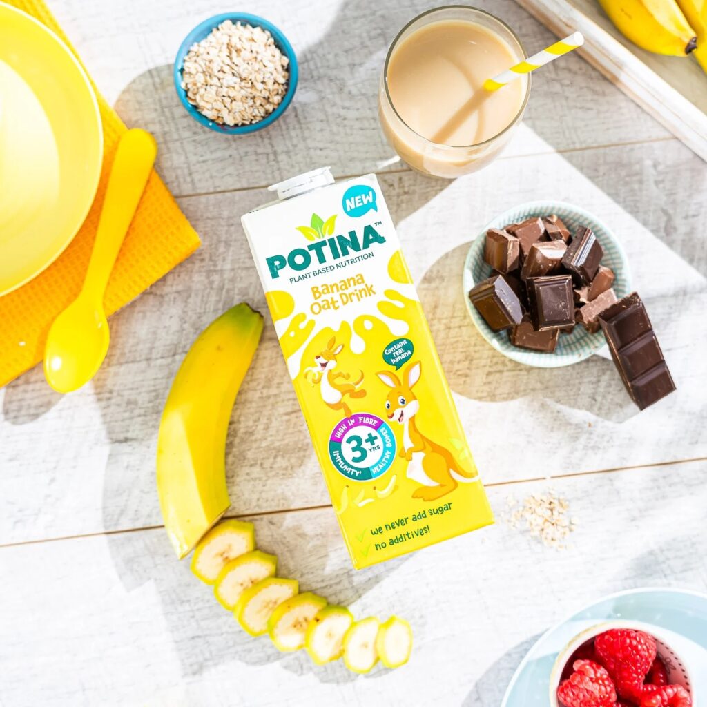 potina banana oat milk