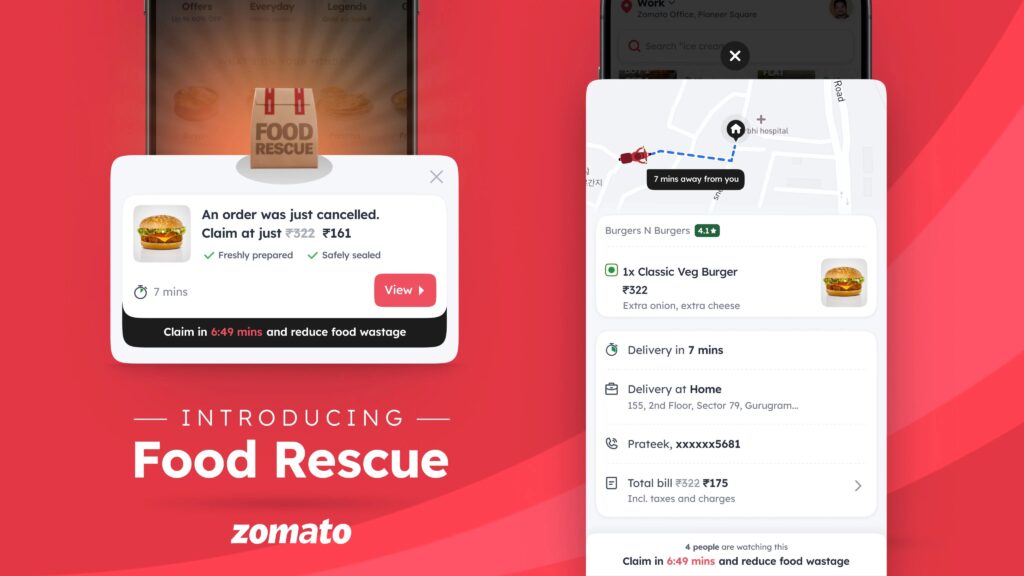 zomato food waste