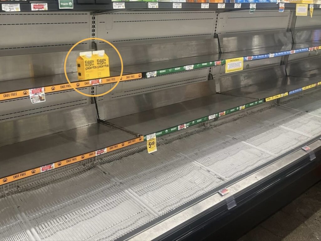 egg shortage